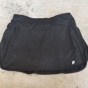 (309)Prince Charcoal Athletic Skort